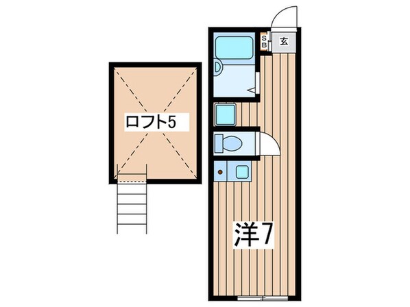 エスパシオ上星川の物件間取画像